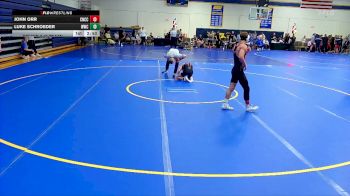 133 lbs Round 3 (6 Team) - John Orr, Colorado Northwestern CC vs Luke Schroeder, Western Wyoming College