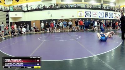 132 lbs Cons. Round 3 - Landon Allen, Hawkstyle Wrestling Club vs Jackson Ingram, Zionsville Wrestling Club