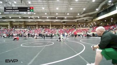 76 lbs Quarterfinal - Judson Allison, Bobcat vs Gabriel White, SlyFox