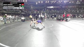 122 lbs Semifinal - Hailey Jackson, Revolution vs Cecilia Merrifield, Wall Knights