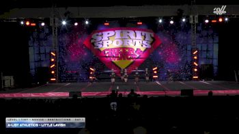 A-List Athletics - Little Lavish [2025 L1 Tiny - Novice - Restrictions Day 1] 2025 Spirit Sports Worcester Nationals