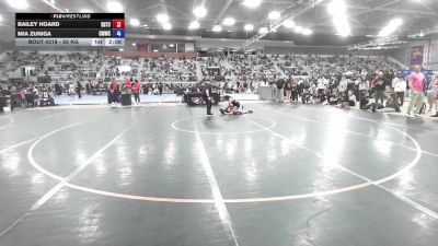 50 kg Cons. Sub-rd Of 16 - Bailey Hoard, SBTC vs Mia Zuniga, Colorado Mesa Wrestling Club