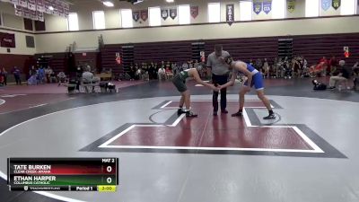 JV-27 lbs Quarterfinal - Ethan Harper, Columbus Catholic vs Tate Burken, Clear Creek-Amana