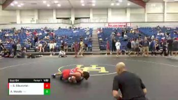 109 lbs Cons. Round 4 - Sol Siburcrist, North White vs Aiden Woods, Franklin Wrestling Club