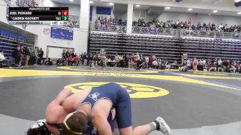 165 lbs Champ. Round 2 - Caiden Hackett, Yale vs Joel Pickard, Fremont Ross