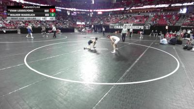 120 lbs Cons. Quarters - Walker Waidelich, New Richmond vs Evan Lesselyong, Hortonville