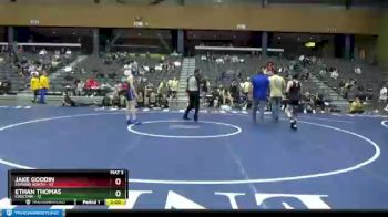 106 lbs Quarterfinals (8 Team) - Ethan Thomas, Choctaw vs Jake Goodin, Edmond North