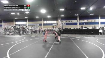 123 lbs Round Of 32 - Olivia Bustamante, Dominate WC vs Cheyenne Stepanian, Hesperia HS