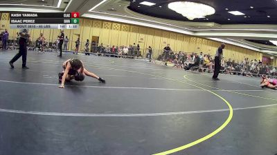 65 lbs Round Of 16 - Isaac Perez, Savage House WC vs Kash Yamada, Clackamas WC