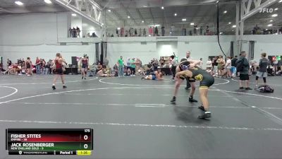 175 lbs Round 3 (8 Team) - Fisher Stites, Empire vs Jack Rosenberger, New England Gold