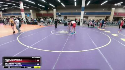 138 lbs Cons. Round 1 - Nicolas Barriga, Texas vs Braxton Young, Takedown-City Wrestling