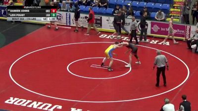 172 lbs Round Of 32 - Damien Johns, Greencastle-Antrim vs Levi Foust, Ligonier Valley