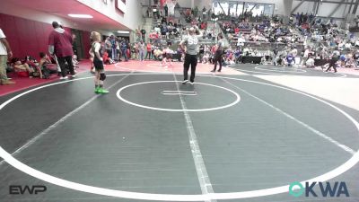 67 lbs Semifinal - Everett Luxton, Raw Wrestling Club vs Patrick Real, Sallisaw Takedown Club