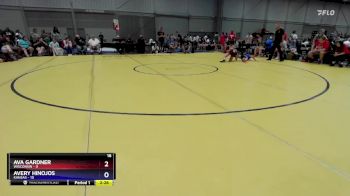 110 lbs Placement Matches (8 Team) - Ava Gardner, Wisconsin vs Avery Hinojos, Kansas