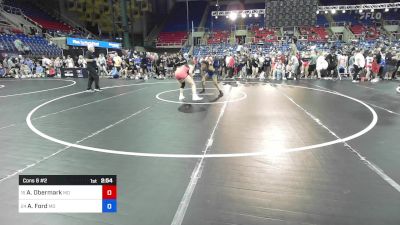 140 lbs Cons 8 #2 - Annelise Obermark, MO vs Alexandra Ford, MD