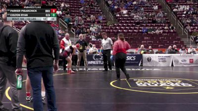 152 lbs Consi 1 - Parker Pisarchick, Brockway vs Colton Ryan, Clearfield
