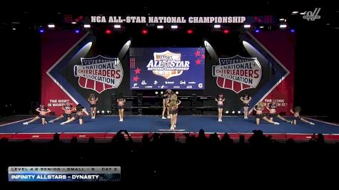 Infinity Allstars - Dynasty [2026 L4.2 Senior - Small - B Day 2] 2026 NCA All-Star National Championship