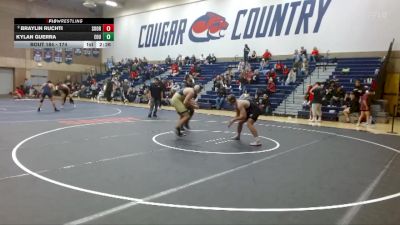 174 lbs Semifinal - Kylan Guerra, Eastern Oregon University (OR) vs Braylin Ruchti, Southern Oregon