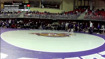 157 lbs Semis & 3rd Wb (16 Team) - Joden Schumacher, Grand Island vs Brecken Crist-Funk, Manhattan HS