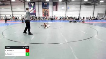 145 lbs Consi Of 32 #1 - Ean Wilson, PA vs Lucas Mason, NY