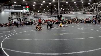 132 lbs Round 1 (6 Team) - Arturo Reyes, Mat Assassins Black vs Archer Burns, Orchard South WC