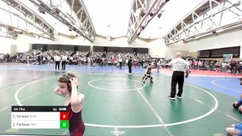 44-T lbs Semifinal - Colton Kirwan, Shore Elite Wrestling Club vs Zeke Fellona, Pride Wrestling