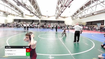 44-T lbs Semifinal - Colton Kirwan, Shore Elite Wrestling Club vs Zeke Fellona, Pride Wrestling