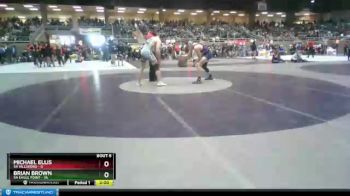 160 lbs Semis & 1st Wrestleback (8 Team) - Michael Ellis, 5A Hillsboro vs Brian Brown, 5A Eagle Point