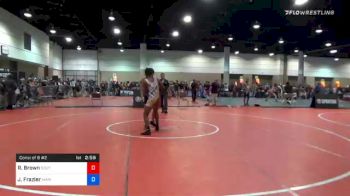 132 kg Consolation - Ryu Brown, South Carolina vs Jayden Frazier, Maritime Wrestling Academy