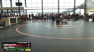 152 lbs Round 1 - Steel Morgan, DC Elite vs Joseph Majerus, Iowa City Mat Pac