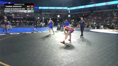 190 lbs Round Of 64 - Gabriel Barragan, West Valley (SS) vs Darius De Guzman-De Asis, South San Francisco (CC)