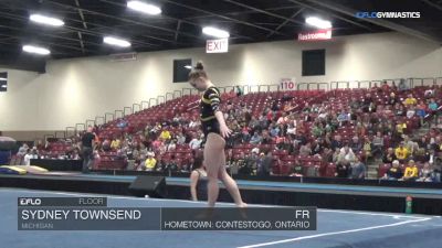 Sydney Townsend - Floor, Michigan - Elevate the Stage - Toledo (NCAA)