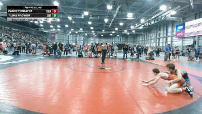 110 lbs Champ. Rd Of 16 - Luke Provost, Cowboy Mat Club vs Canon Tremayne, Team Real Life Wrestling