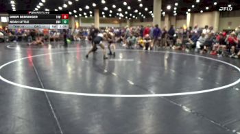 132 lbs Round 1 (6 Team) - Noah Little, Spartan WC vs Drew Bensinger, Tough House WC