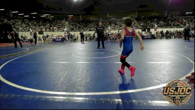 55 lbs Consi Of 16 #2 - Brantley Youngblood, Raw Wrestling Club vs Colton Contreras, Raw Wrestling Club