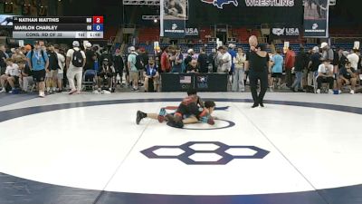 126 lbs Cons. Rd Of 32 - Nathan Matthis, Maryland vs Marlon Charley, Ohio