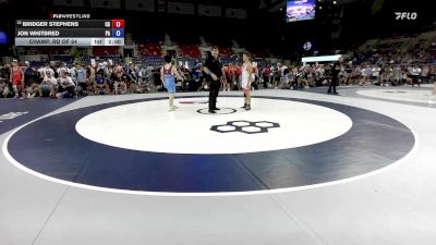 132 lbs Champ. Rd Of 64 - Bridger Stephens, CA vs Jon Whitbred, PA