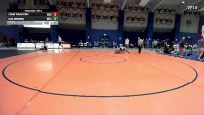 174 lbs Quarterfinal - John Bracken, East Stroudsburg vs Joe Zereini, Noke Wrestling RTC