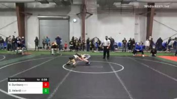 65 lbs Quarterfinal - Vince Dunleavy, Red Nose vs Dominic Velardi, Scorpions