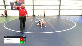 56 lbs Rr Rnd 1 - Carter Pollock, Upstate Uprising Blue vs Hunter Vermeulen, Grit Mat Club Blue