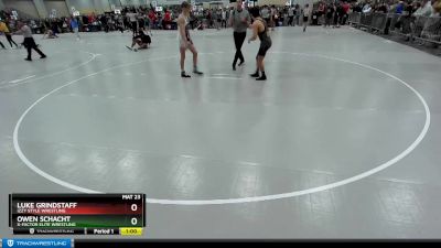 144 lbs Cons. Round 3 - Luke Grindstaff, Izzy Style Wrestling vs Owen Schacht, X-Factor Elite Wrestling