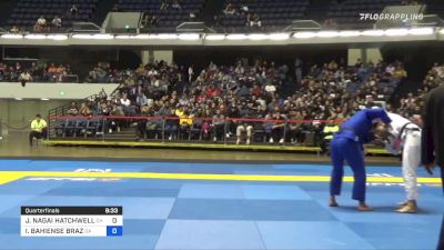 JACKSON NAGAI HATCHWELL JUNIOR vs ISAQUE BAHIENSE BRAZ 2021 World Jiu-Jitsu IBJJF Championship