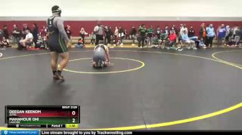 221 lbs 1st Place Match - Manamour Ohi, Lakeside vs Deegan Keenom, Aztec