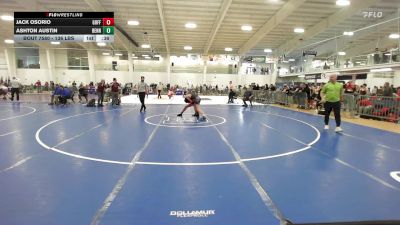 136 lbs Consi Of 8 #2 - Jack Osorio, Goffstown vs Ashton Austin, Bennington Tri-State