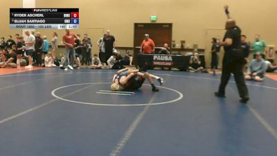 105 lbs Semis - Ryder Ascherl, Bishop McCort vs Elijah Santiago, Grit Mat Club