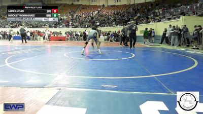 108 lbs Consi Of 16 #1 - Jack Lucas, Sapulpa Jr High vs Rocket Rodriguez, Marlow Outlaws Jh