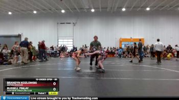 85 lbs Round 1 - Russell Finlay, Team Bear Wrestling Club vs Brandyn Kozlowski, Gaston Grizzlies