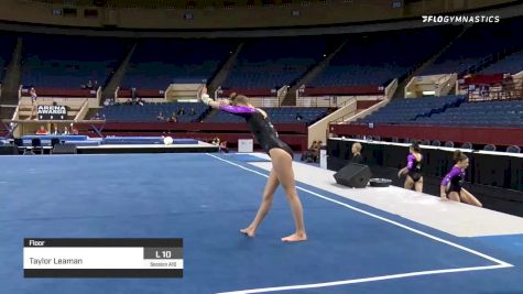 Taylor Leaman - Floor - 2020 Metroplex Challenge