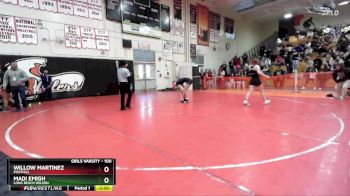 120 lbs Quarterfinal - Ariele Cazares, Warren vs Jaedis Brady, Esperanza