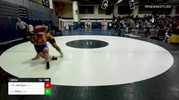 285 lbs Round Of 32 - Phillip Johnson, Ellis Tech vs Lou Sabo, Jonathan Law